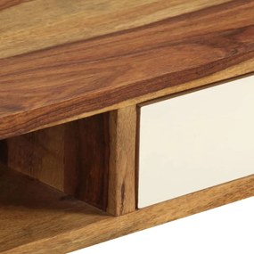 Mesa de centro 110x50x35 cm madeira de acácia maciça