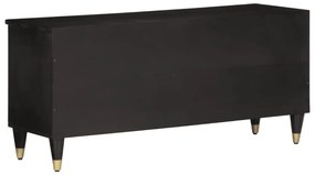 Móvel de TV 100x33x46 cm madeira de mangueira maciça