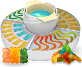 Máquina fazer de gomas e fondue 2 em 1 Fun&amp;Sugar Gummy 