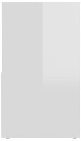 Móvel de TV 149x30x52 cm derivados de madeira branco brilhante
