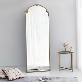 Espelho de Pé Portal – Dourado Mate – 65x180x1,5 cm