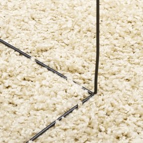 Tapete shaggy de pelo alto PAMPLONA 100x200 cm dourado