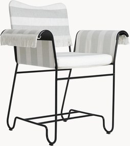 Cadeira de jantar para jardim com franjas Tropique