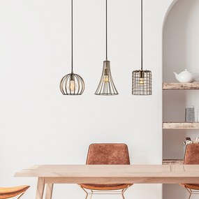 Candeeiro Chandelier Teltrio – Antique – 91 x 25 x 49-129 cm