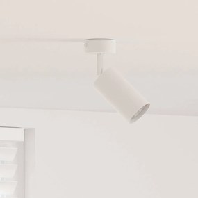 vidaXL Foco de teto com holofotes Branco 6 x 6 x 16 cm Metal