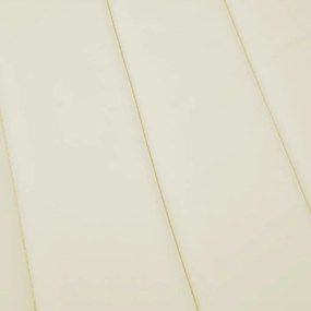Almofadão p/ espreguiçadeira 200x70x3 cm tecido oxford creme
