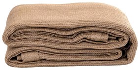 Tapete de campismo para tenda 250x200 cm cinzento-acastanhado