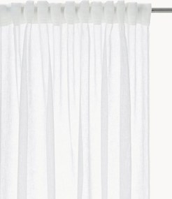 Cortinas semitransparentes multi-banda Mila, conjunto de 2, L 137 cm