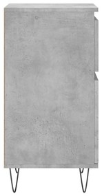 Aparador 40x35x70 cm derivados de madeira cinzento cimento