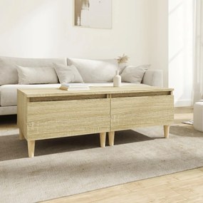 vidaXL Mesas de apoio 2 pcs 50x46x35 cm deriv. madeira carvalho sonoma