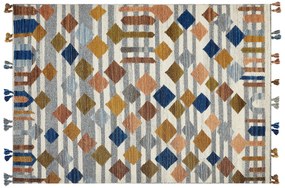 Tapete Kilim em lã multicolor 200 x 300 cm KASAKH Beliani