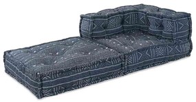 Pouffe Modular Indigo 70x70x54 em Tecido