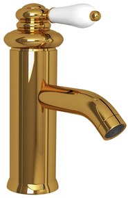 Torneira para lavatório de casa de banho 130x180 mm dourado