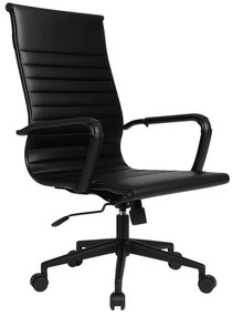 Cadeira de Escritório Executiva Barcelona Black Riva – Preta