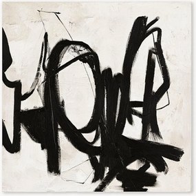 Quadro em tela pintado à mão Playblack