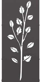 Suporte para lenha 40x30x80 cm aço laminado a frio preto