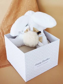 Boneco-doudou Happy, 25 cm - DOUDOU ET COMPAGNIE bege