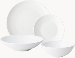 Conjunto de loiça em porcelana Premium, 4 pessoas, conjunto de 16