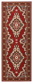 vidaXL Passadeira 60x200 cm polipropileno vermelho oriental