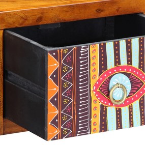 Mesas de cabeceira 2 pcs 35x30x22 cm Madeiras maciças de Acácia