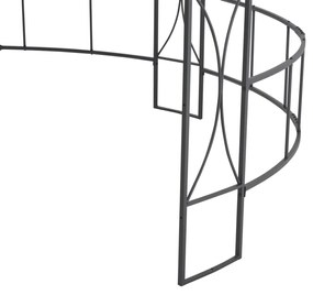 Gazebo redondo 300x290 cm antracite