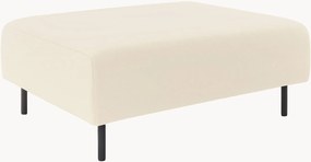 Banco estofado freistil180, branco-pérola/preto