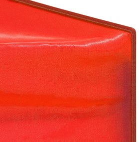 Tenda para festas dobrável 3x3 m vermelho