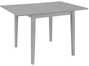 3 pcs conjunto de jantar MDF cinzento