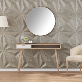 Painéis de parede 24 pcs 50x50 cm 6m² XPS estrela betão