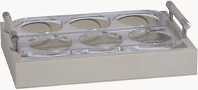 Tabuleiro em couro sintético Waves