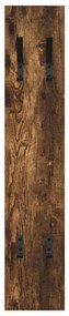 Cabideiro de Parede Carvalho fumado 20 x 1.5 x 100 cm