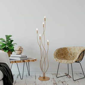Candeeiro de Pé Bonibon – Dourado – 35 x 35 x 155 cm