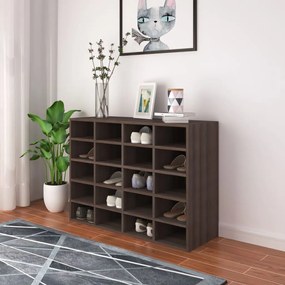 vidaXL Sapateira 92x30x67,5 cm derivados de madeira carvalho sonoma