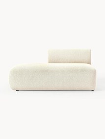 Módulo chaise longue em bouclé Sofia