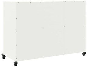 Aparador 100,5x39x72 cm aço branco