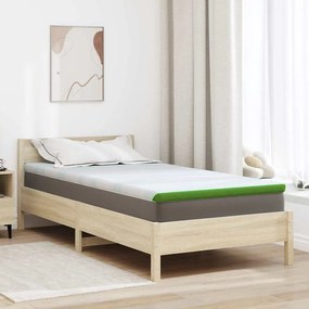 vidaXL Protetores de Colchão Outros Branco e Verde 120 x 200 cm