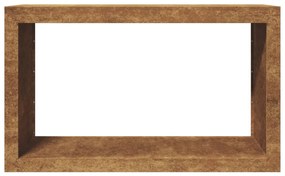 Rack Lenha 100x40x60 cm aço resistente às intempéries