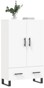 Aparador alto 69,5x31x115 cm derivados de madeira branco