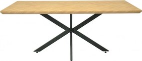 Mesa Sorrento (180x90cm | Fixa | Metal + Laminado | Não personalizável)