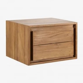 Conjunto De Móvel De Casa De Banho Em Madeira De Teca Jabari Madeira De Teca & Sem Lavatório & Sem Espelho & Sem Torneira - Sklum