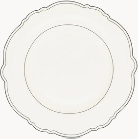 Pratos de pequeno-almoço em porcelana new bone china Odette, conjunto de 2