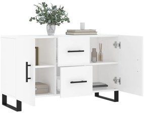 Aparador 100x36x60 cm derivados de madeira branco