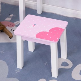Toucador Infantil Rapunzel com Banquinho - Design Moderno