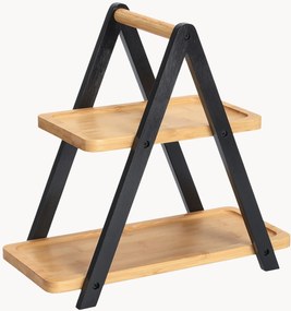 Suporte de bambu com dois níveis Classic