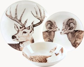 Conjunto de loiça Faune & Flore, conjunto de 3