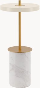 Candeeiro de mesa LED pequeno portátil regulável Asteria Move Mini