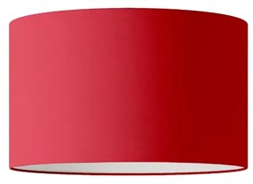 Abajur Cilindro L em tecido com encaixe E27 - Fabricado em Itália