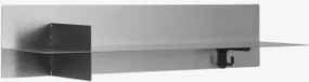 Pack De 2 Prateleiras De Parede Em Aço Inoxidável Nolvia ↔︎ 90 Cm - Sklum