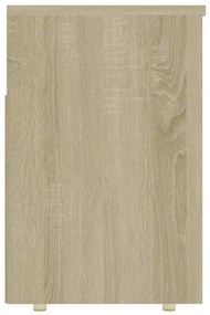 Banco sapateira 105x30x45 cm derivados madeira carvalho sonoma