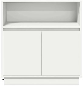 Sideboard com LED Branco 71x34,5x75 cm Madeira Engenharia
